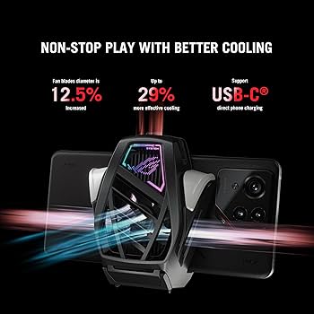 【美品】ROGPhone 8 Pro ＆ AeroActive Cooler X Original Asus AeroActive Cooler X for Rog Phone 8 / Rog